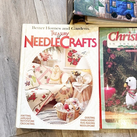 Quilt Needle Crafts Crochet Christmas Home Books DIY Guides Quilting - Picture 3 of 9